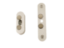 Magnetico Invisibile respingente per Chiusura mm.85,5x18,5x23h zama varie finiture | Saletta - immagine 4